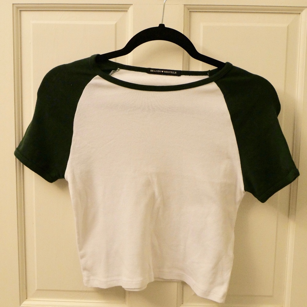 Brandy Melville Bella Top Baseball Tee